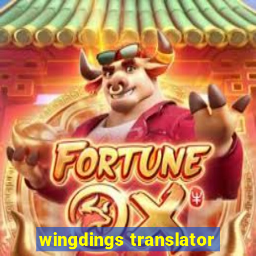 wingdings translator